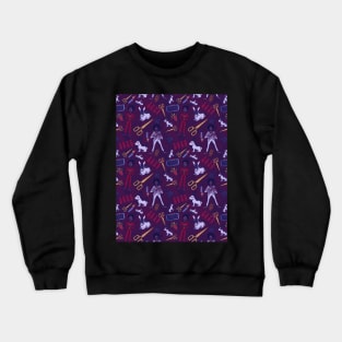 Us 2019 Repeat Pattern Crewneck Sweatshirt